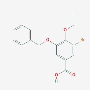 3-(Benzyloxy)-5-bromo-4-ethoxybenzoic acid