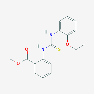 methyl 2-({[(2-ethoxyphenyl)amino]carbonothioyl}amino)benzoate