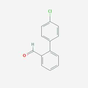 molecular formula C13H9ClO B042730 4'-氯联苯-2-甲醛 CAS No. 153850-83-0