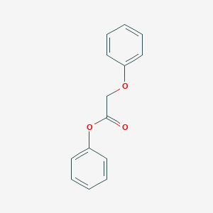 molecular formula C14H12O3 B427352 苯基 2-苯氧基乙酸酯 CAS No. 25774-60-1