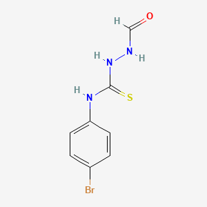 N-(4-bromophenyl)-2-formylhydrazinecarbothioamide