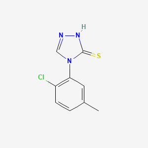 4-(2-chloro-5-methylphenyl)-4H-1,2,4-triazole-3-thiol