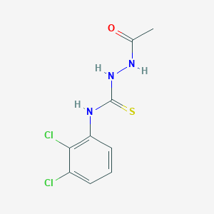 molecular formula C9H9Cl2N3OS B4274103 2-acetyl-N-(2,3-dichlorophenyl)hydrazinecarbothioamide 