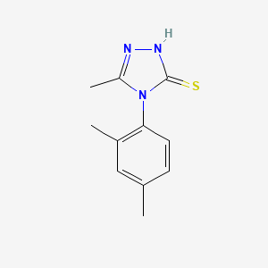 molecular formula C11H13N3S B4274152 4-(2,4-dimethylphenyl)-5-methyl-4H-1,2,4-triazole-3-thiol 