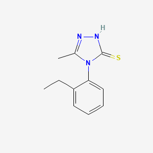 4-(2-ethylphenyl)-5-methyl-4H-1,2,4-triazole-3-thiol