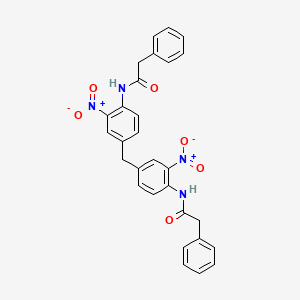 N,N'-[methylenebis(2-nitro-4,1-phenylene)]bis(2-phenylacetamide)