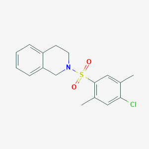 2-(4-Chloro-2,5-dimethylbenzenesulfonyl)-1,2,3,4-tetrahydroisoquinoline