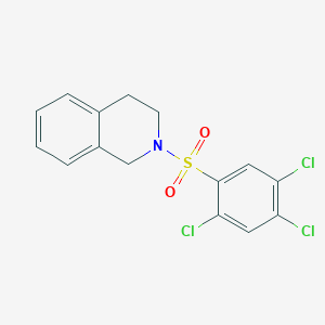 2-[(2,4,5-trichlorophenyl)sulfonyl]-1,2,3,4-tetrahydroisoquinoline