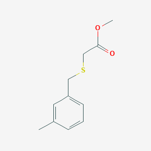 METHYL 2-[(3-METHYLBENZYL)SULFANYL]ACETATE