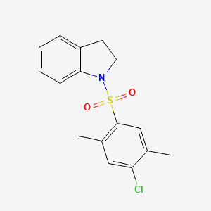 4-Chloro-1-(indolinylsulfonyl)-2,5-dimethylbenzene