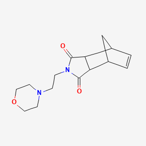 2-[2-(morpholin-4-yl)ethyl]-3a,4,7,7a-tetrahydro-1H-4,7-methanoisoindole-1,3(2H)-dione