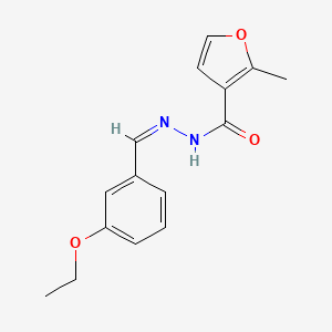 N'-(3-ethoxybenzylidene)-2-methyl-3-furohydrazide