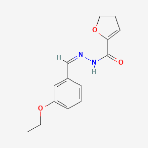 N'-(3-ethoxybenzylidene)-2-furohydrazide