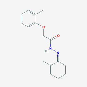 N'-(2-methylcyclohexylidene)-2-(2-methylphenoxy)acetohydrazide