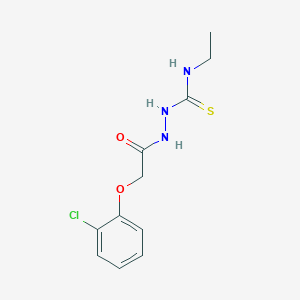 2-[(2-chlorophenoxy)acetyl]-N-ethylhydrazinecarbothioamide