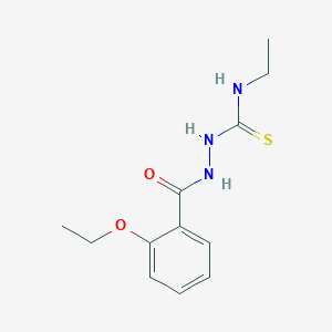 2-(2-ethoxybenzoyl)-N-ethylhydrazinecarbothioamide