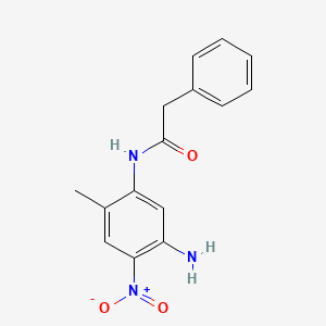 N-(5-amino-2-methyl-4-nitrophenyl)-2-phenylacetamide