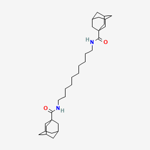 N,N'-(1,10-Decanediyl)bis(1-adamantanecarboxamide)