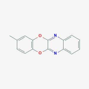 molecular formula C15H10N2O2 B427578 2-Methyl[1,4]benzodioxino[2,3-b]quinoxaline 