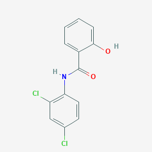 molecular formula C13H9Cl2NO2 B427593 N-(2,4-二氯苯基)-2-羟基苯甲酰胺 CAS No. 37183-28-1