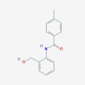 N-[2-(hydroxymethyl)phenyl]-4-methylbenzamide