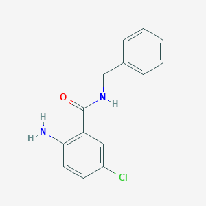 molecular formula C14H13ClN2O B427615 2-amino-N-benzyl-5-chlorobenzamide CAS No. 54233-10-2