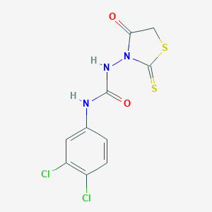 N-(3,4-dichlorophenyl)-N'-(4-oxo-2-thioxo-1,3-thiazolidin-3-yl)urea