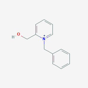 molecular formula C13H14NO+ B427648 1-Benzyl-2-(hydroxymethyl)pyridinium 