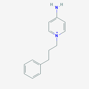 4-Amino-1-(3-phenylpropyl)pyridinium
