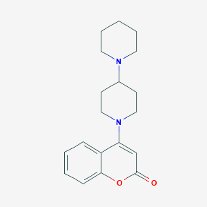 molecular formula C19H24N2O2 B427664 4-(1',4-bipiperidin-1-yl)-2H-chromen-2-one 