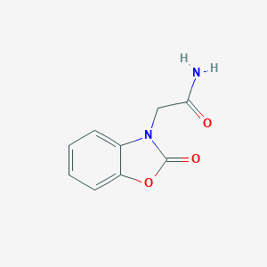 2-(2-oxo-1,3-benzoxazol-3(2H)-yl)acetamide