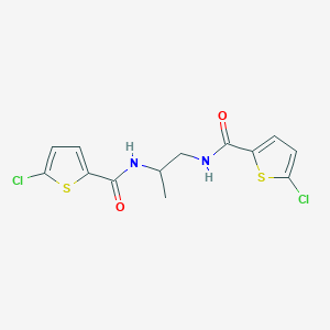 N,N'-propane-1,2-diylbis(5-chlorothiophene-2-carboxamide)