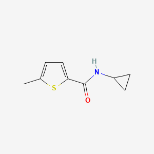 N-cyclopropyl-5-methylthiophene-2-carboxamide