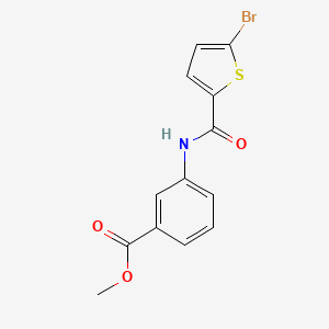 methyl 3-{[(5-bromo-2-thienyl)carbonyl]amino}benzoate