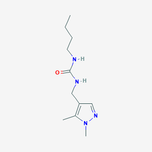 N-butyl-N'-[(1,5-dimethyl-1H-pyrazol-4-yl)methyl]urea