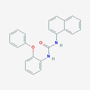 molecular formula C23H18N2O2 B4277224 N-1-naphthyl-N'-(2-phenoxyphenyl)urea 