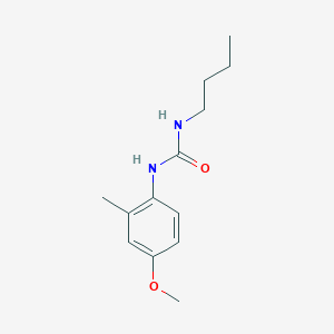 N-butyl-N'-(4-methoxy-2-methylphenyl)urea