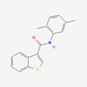 N-(2,5-dimethylphenyl)-1-benzothiophene-3-carboxamide