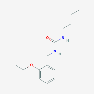molecular formula C14H22N2O2 B4277502 N-butyl-N'-(2-ethoxybenzyl)urea 