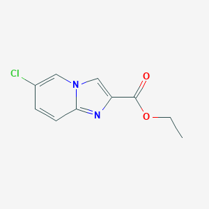 molecular formula C10H9ClN2O2 B427774 Ethyl 6-chloroimidazo[1,2-a]pyridine-2-carboxylate CAS No. 67625-38-1