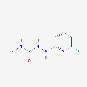 2-(6-chloro-2-pyridinyl)-N-methylhydrazinecarboxamide