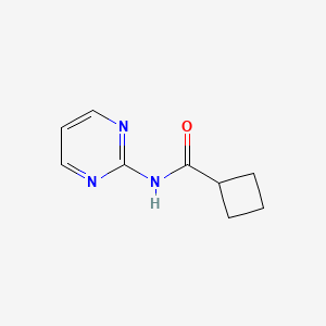 molecular formula C9H11N3O B4277882 N-2-pyrimidinylcyclobutanecarboxamide 