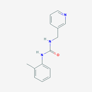 molecular formula C14H15N3O B427792 N-(2-methylphenyl)-N'-(3-pyridinylmethyl)urea 