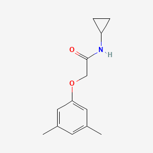 N-cyclopropyl-2-(3,5-dimethylphenoxy)acetamide