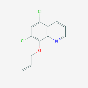 molecular formula C12H9Cl2NO B427816 8-(Allyloxy)-5,7-dichloroquinoline 