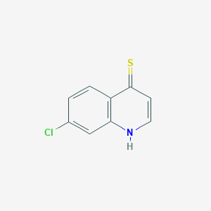 molecular formula C9H6ClNS B427817 7-Chloroquinoline-4-thiol CAS No. 90225-19-7