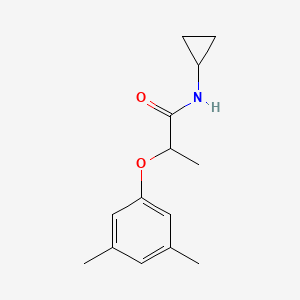 N-cyclopropyl-2-(3,5-dimethylphenoxy)propanamide