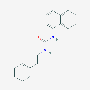 molecular formula C19H22N2O B4278214 N-[2-(1-cyclohexen-1-yl)ethyl]-N'-1-naphthylurea 