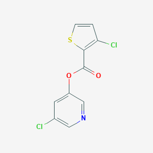 5-Chloro-3-pyridinyl 3-chloro-2-thiophenecarboxylate