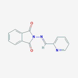 molecular formula C14H9N3O2 B427853 2-[(2-pyridinylmethylene)amino]-1H-isoindole-1,3(2H)-dione 